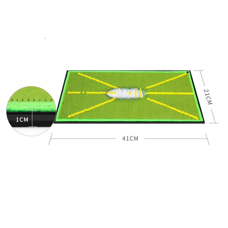 Golf Training Mat for Swing Detection Batting Ball Trace Directional Mat Swing Path Pads Swing Practice Pads DJD038